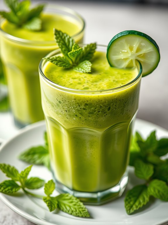 crisp refreshing smoothie blend