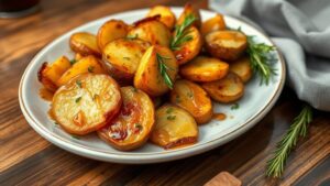 crispy cast iron potatoes