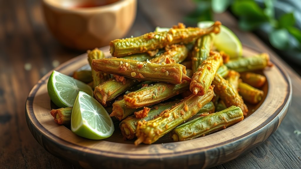 crispy fried okra recipes