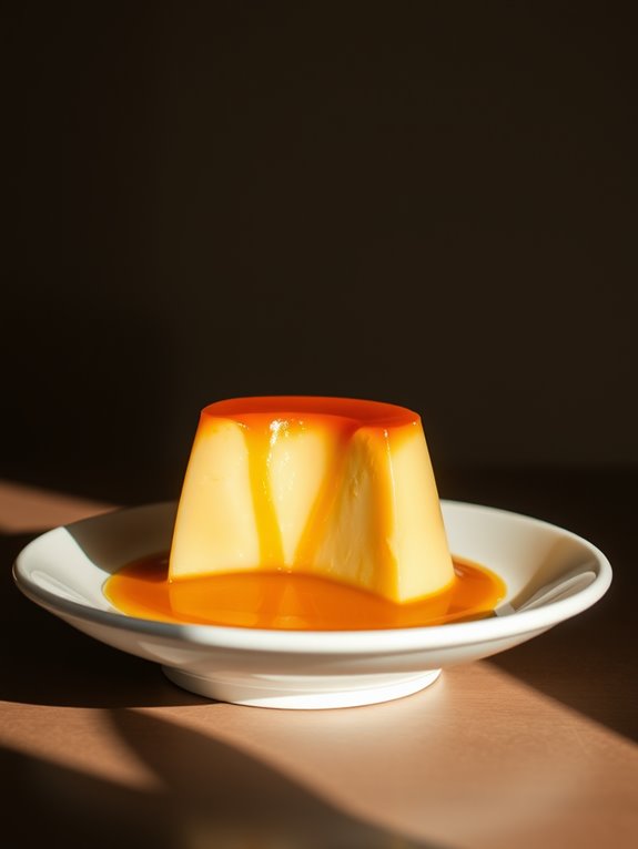 cuban caramel custard dessert