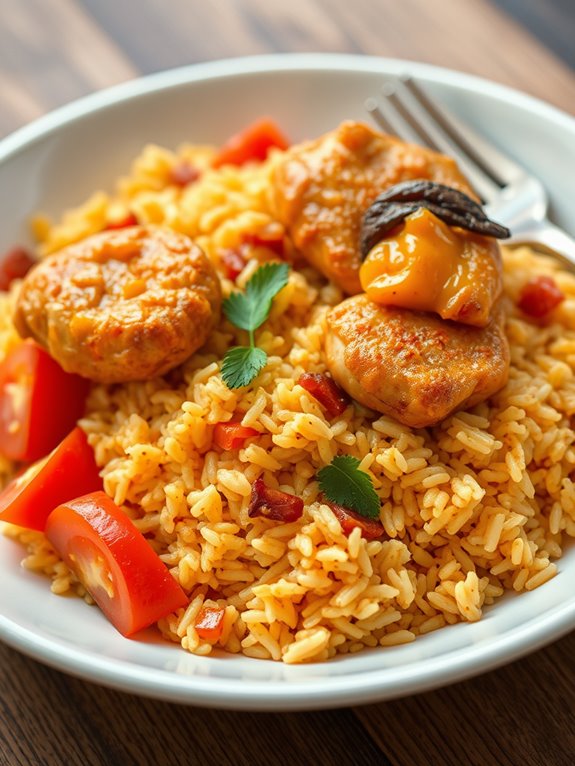 cuban chicken and rice