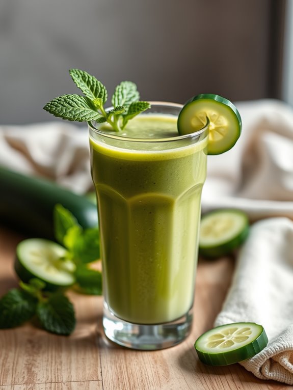 cucumber mint smoothie recipe