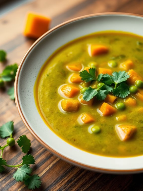 curried sweet potato soup