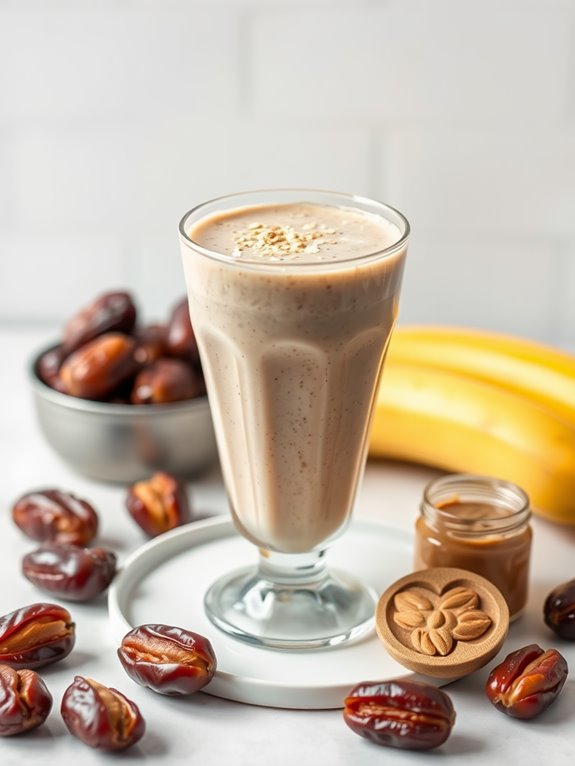 date and almond smoothie