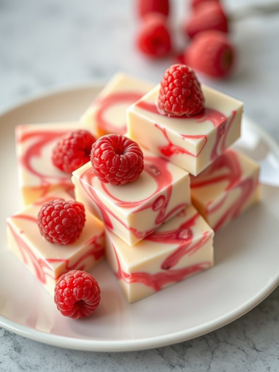 decadent white chocolate fudge