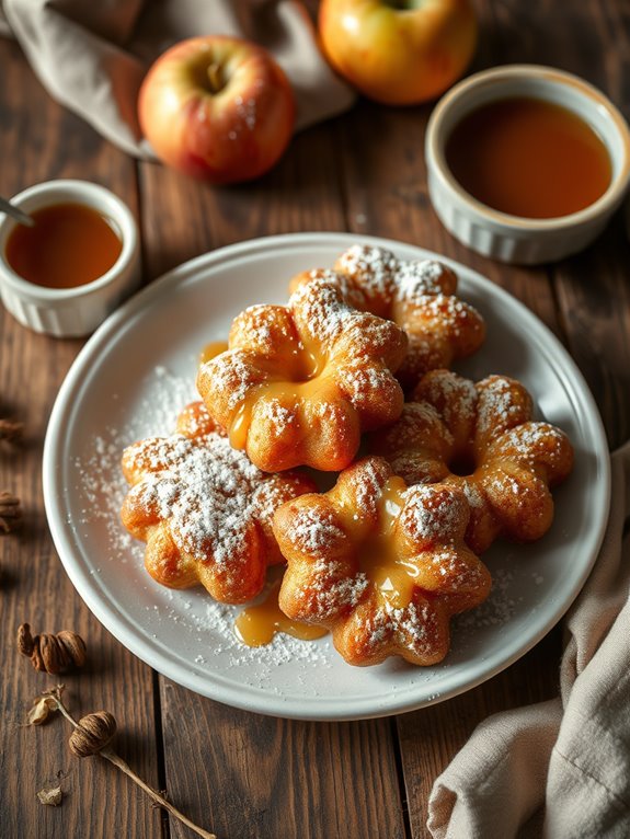 delicious apple cider fritters