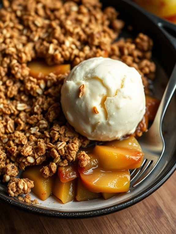 delicious baked apple dessert