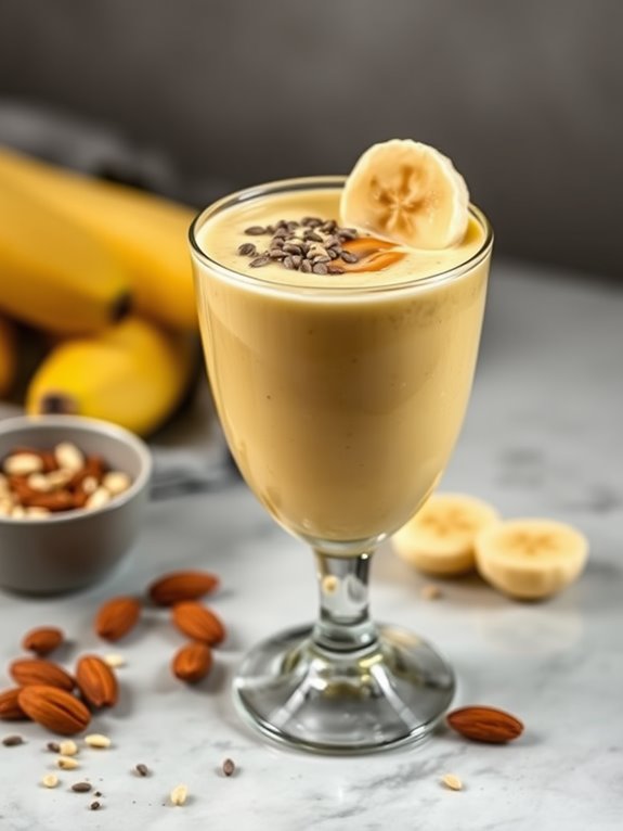 delicious banana almond blend