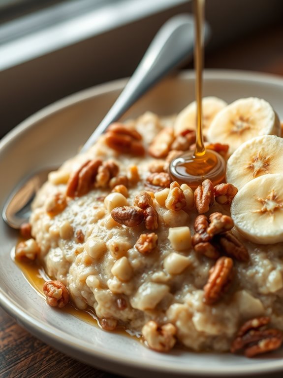 delicious banana nut oatmeal