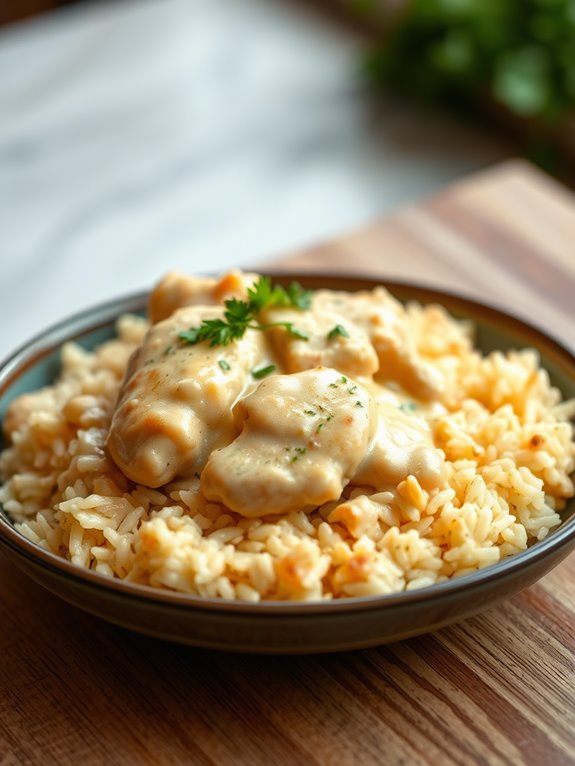 delicious creamy chicken dish