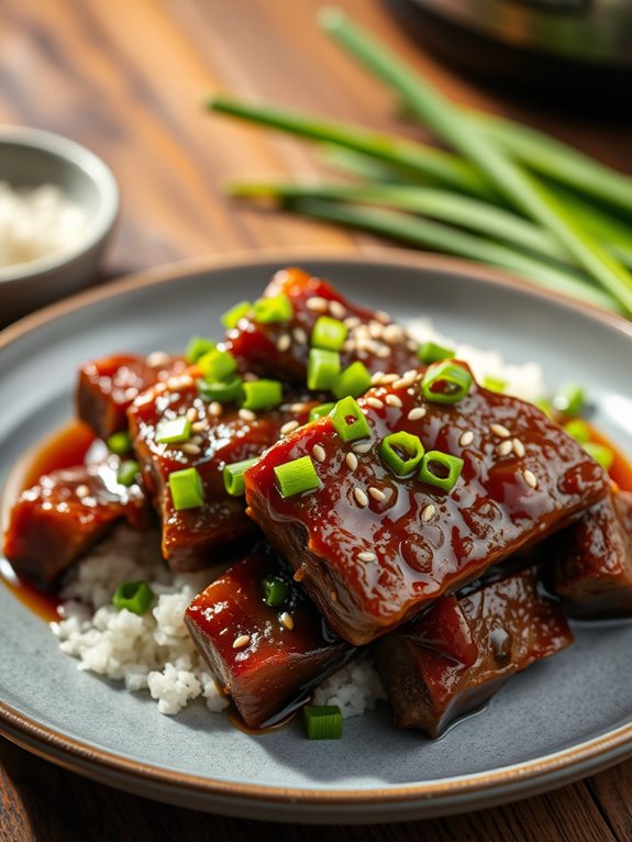 delicious korean short ribs