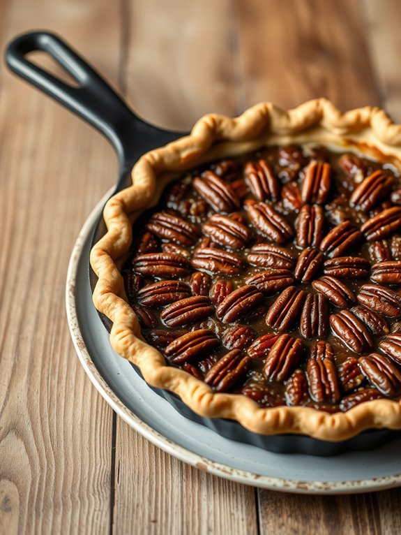 delicious nutty dessert pie