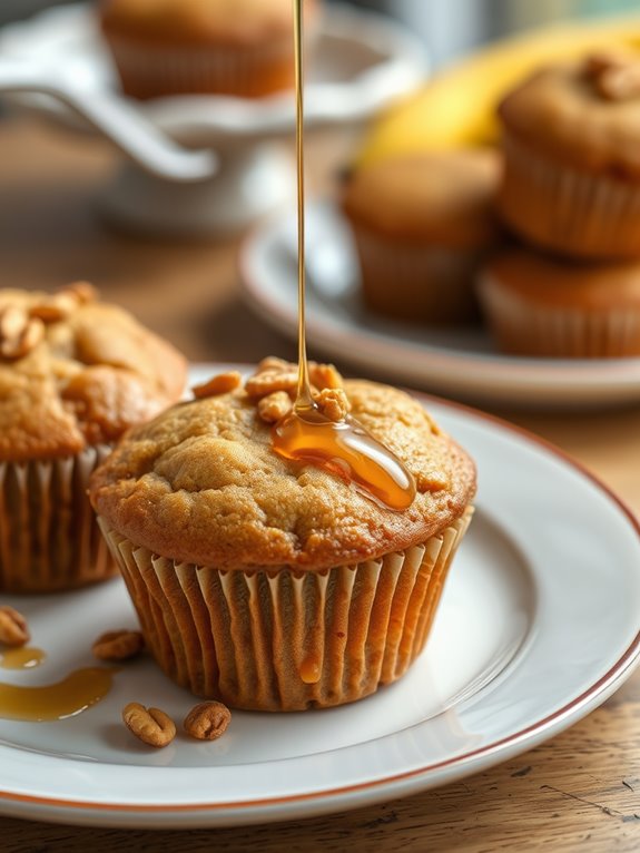 delicious peanut butter muffins