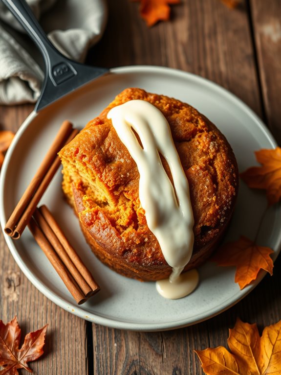 delicious pumpkin spice dessert