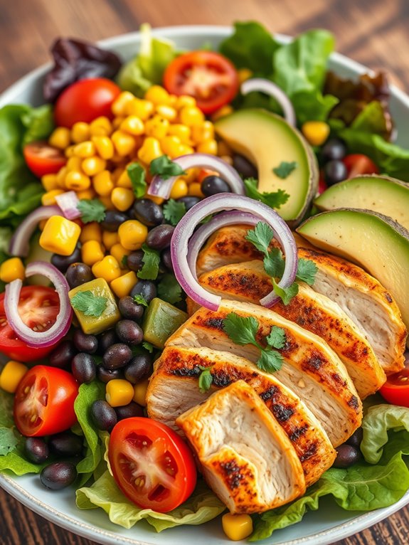 delicious southwest chicken salad