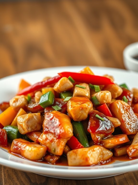 delicious teriyaki chicken stir fry