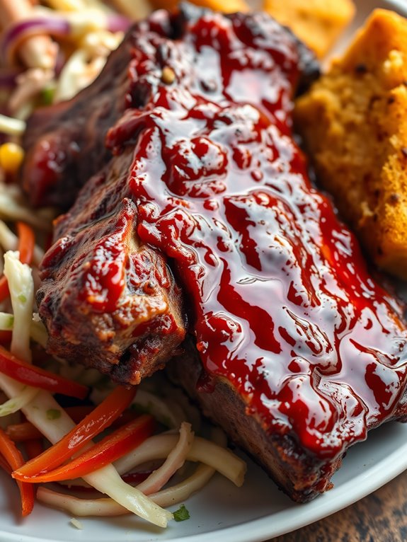 deliciously smoky beef ribs