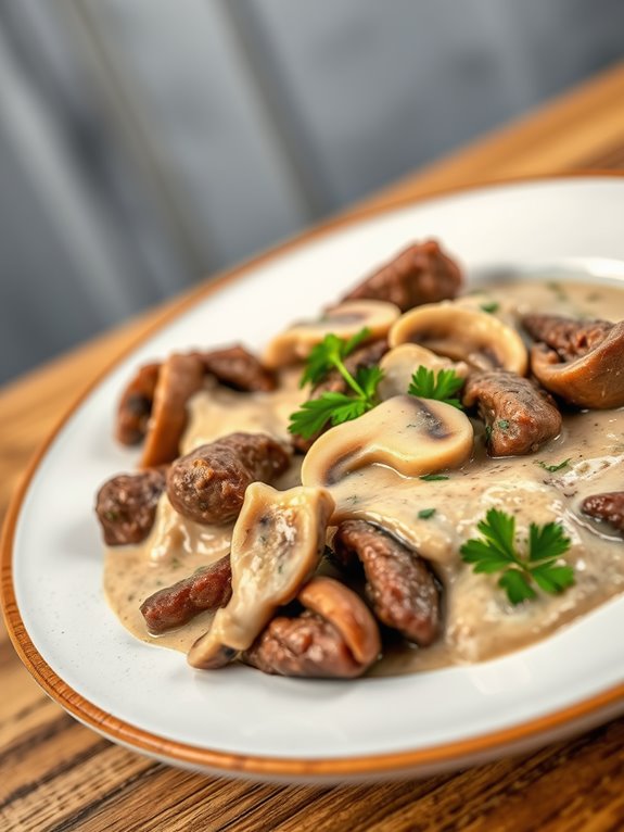 easy beef stroganoff recipe