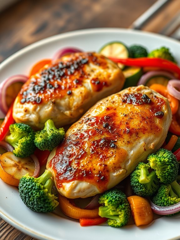 easy chicken and vegetables