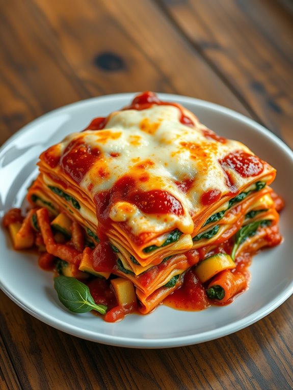 easy vegetarian lasagna recipe