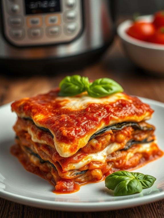 eggplant lasagna in instant pot