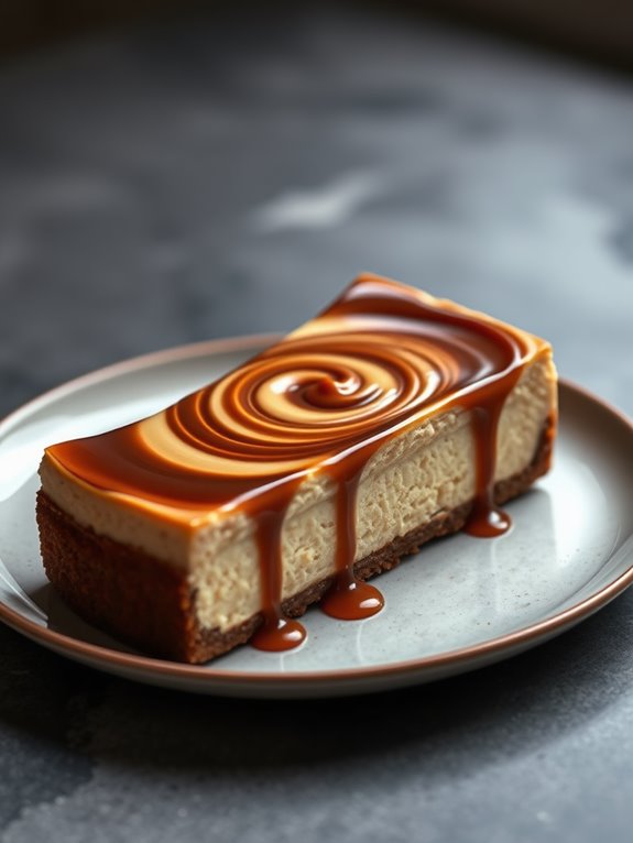 espresso caramel cheesecake delight