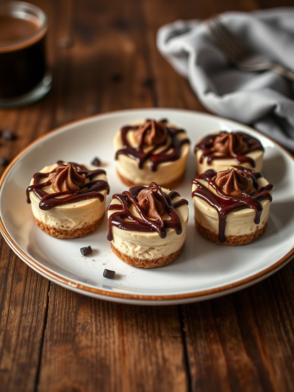 espresso flavored cheesecake desserts