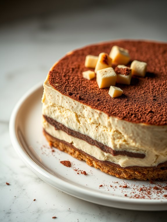 espresso infused cheesecake dessert recipe