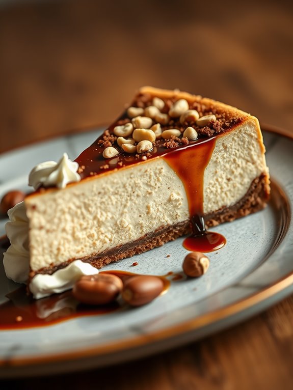 espresso infused hazelnut dessert