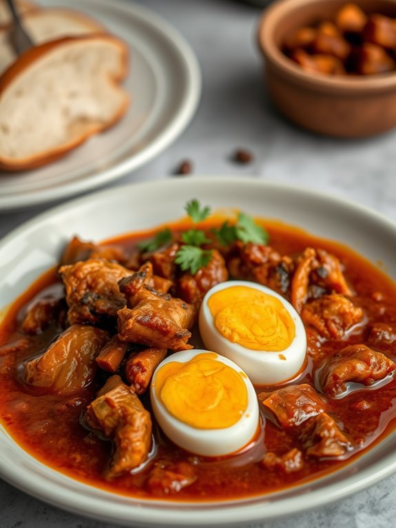 ethiopian spicy chicken stew