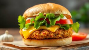 flavorful aloo tikki burgers