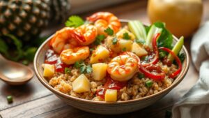 flavorful bbq quinoa bowls