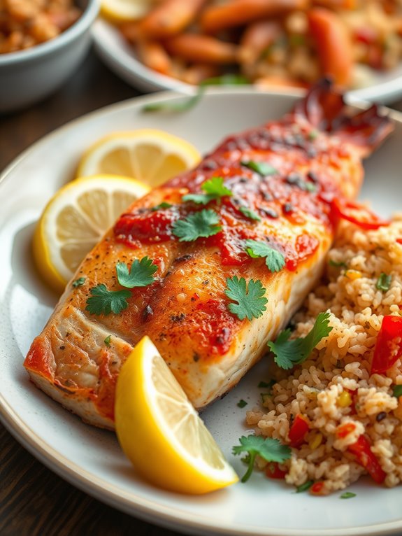 flavorful cajun red snapper