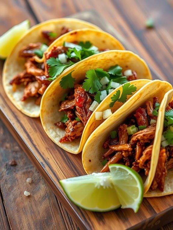 flavorful chipotle pork tacos