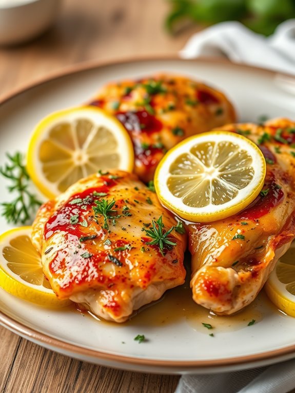 flavorful herb infused chicken