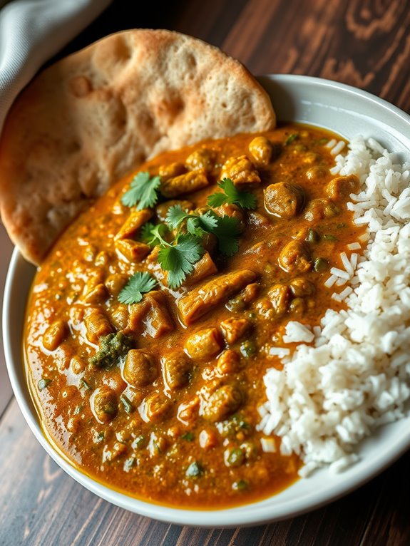 flavorful lentil curry dish