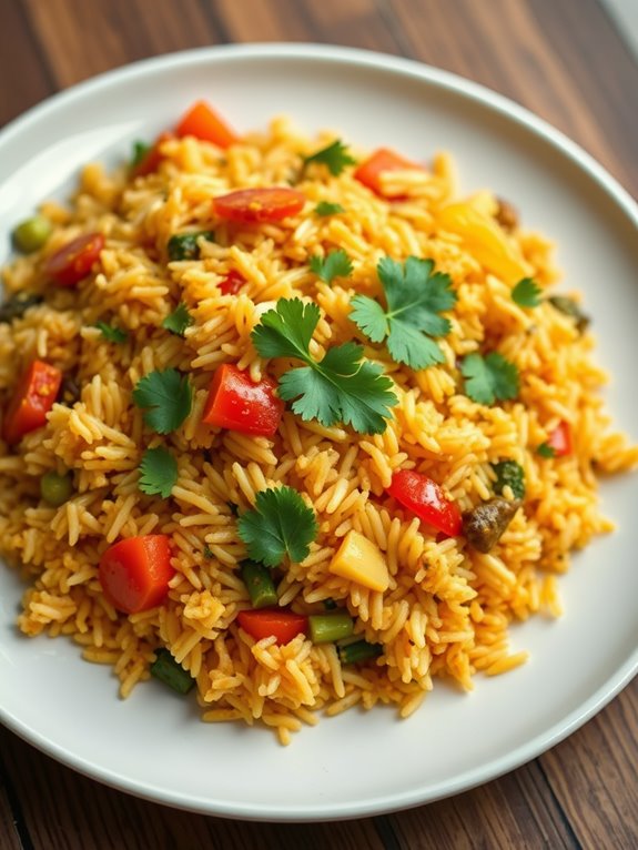 flavorful spiced rice dish