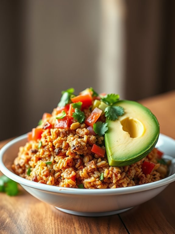 flavorful turkey taco bowls