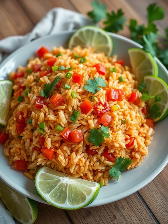 flavorful zesty rice dish