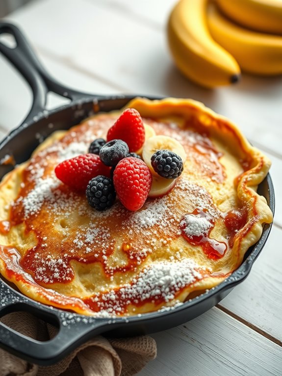 fluffy oven baked breakfast treat