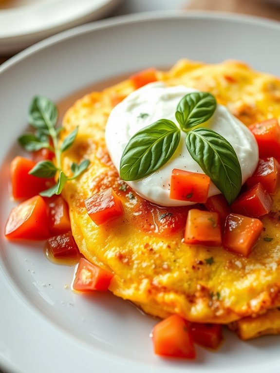 fresh mozzarella basil tomatoes