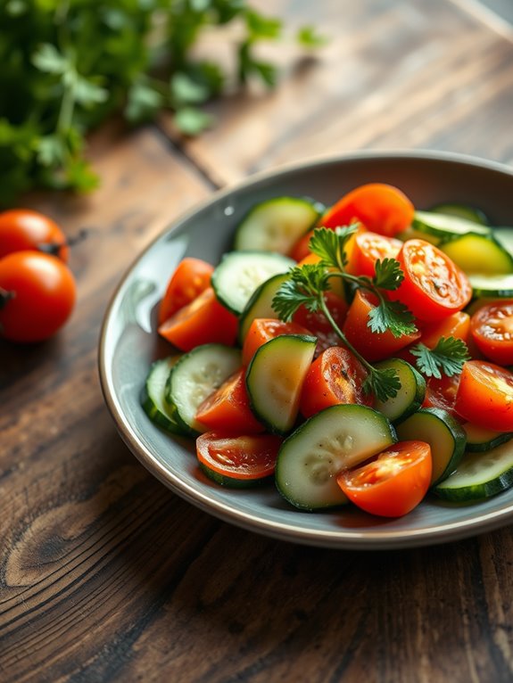 fresh veggie salad delight