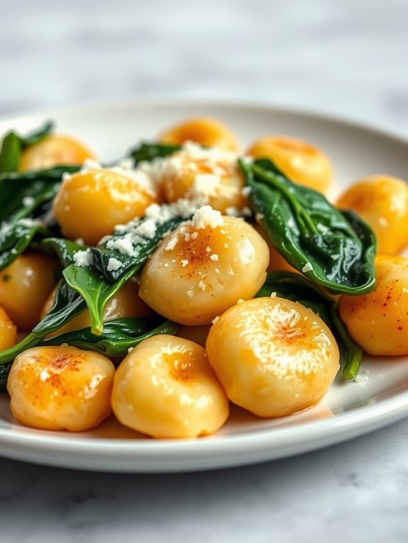 garlic butter gnocchi recipe