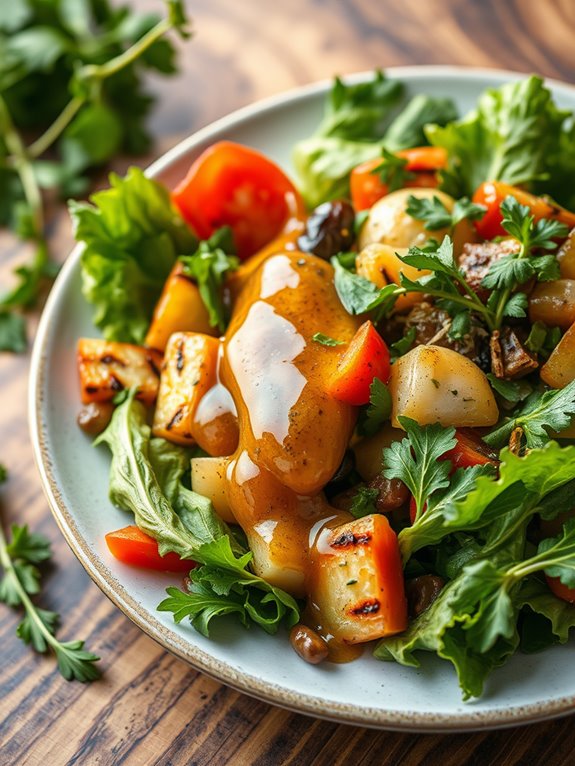 garlic lemon barbecue dressing