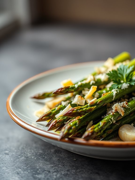 garlic parmesan asparagus recipe