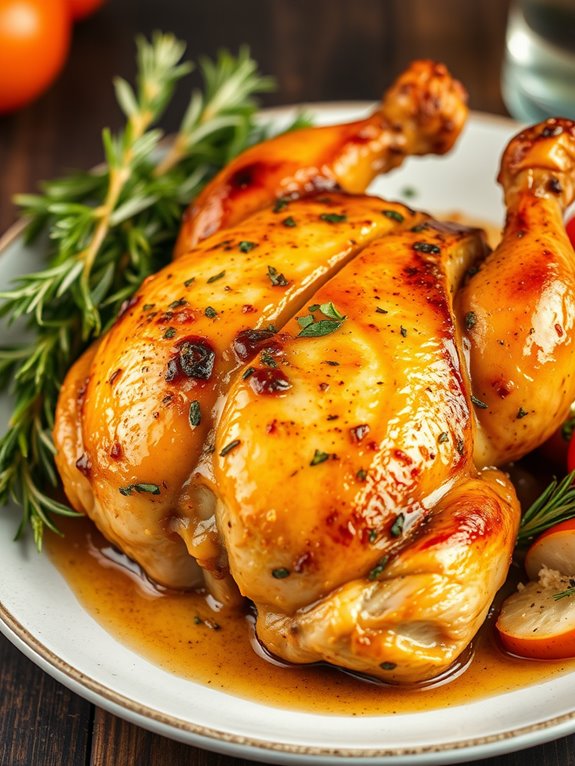 garlic rosemary marinated chicken