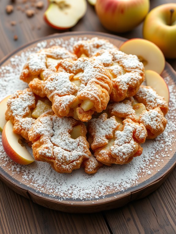 gluten free apple fritters recipe