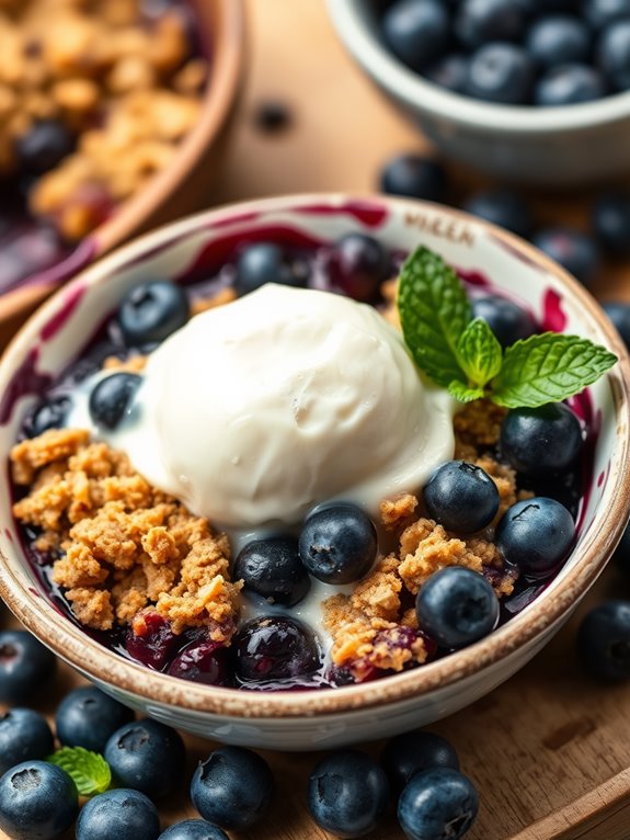 gluten free blueberry dessert recipe