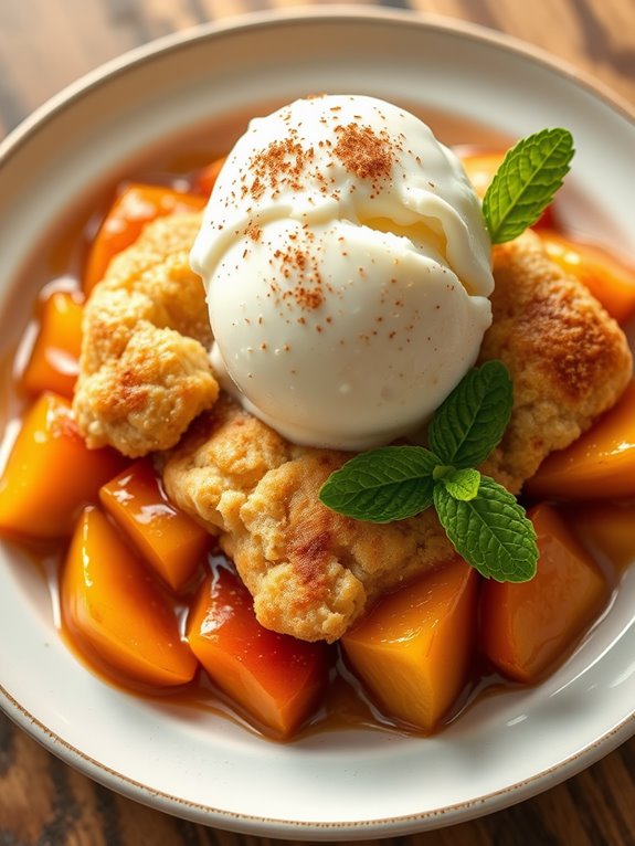 gluten free peach cobbler recipe