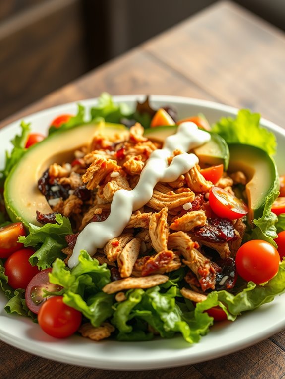 grilled chicken salad delight